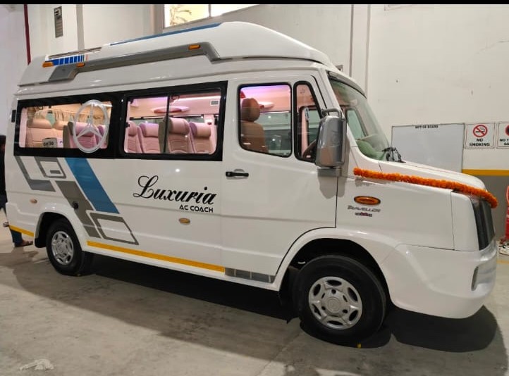 12+1 Seater AC Traveller - Premium Group Van